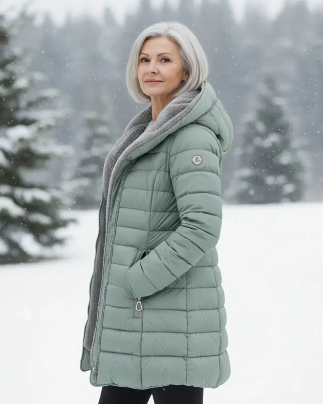 Padded Winter Jacket with Hood | Warm, Stylish – Outdoor, Casual Wear