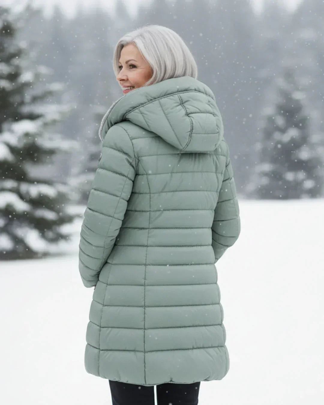 Padded Winter Jacket with Hood | Warm, Stylish – Outdoor, Casual Wear