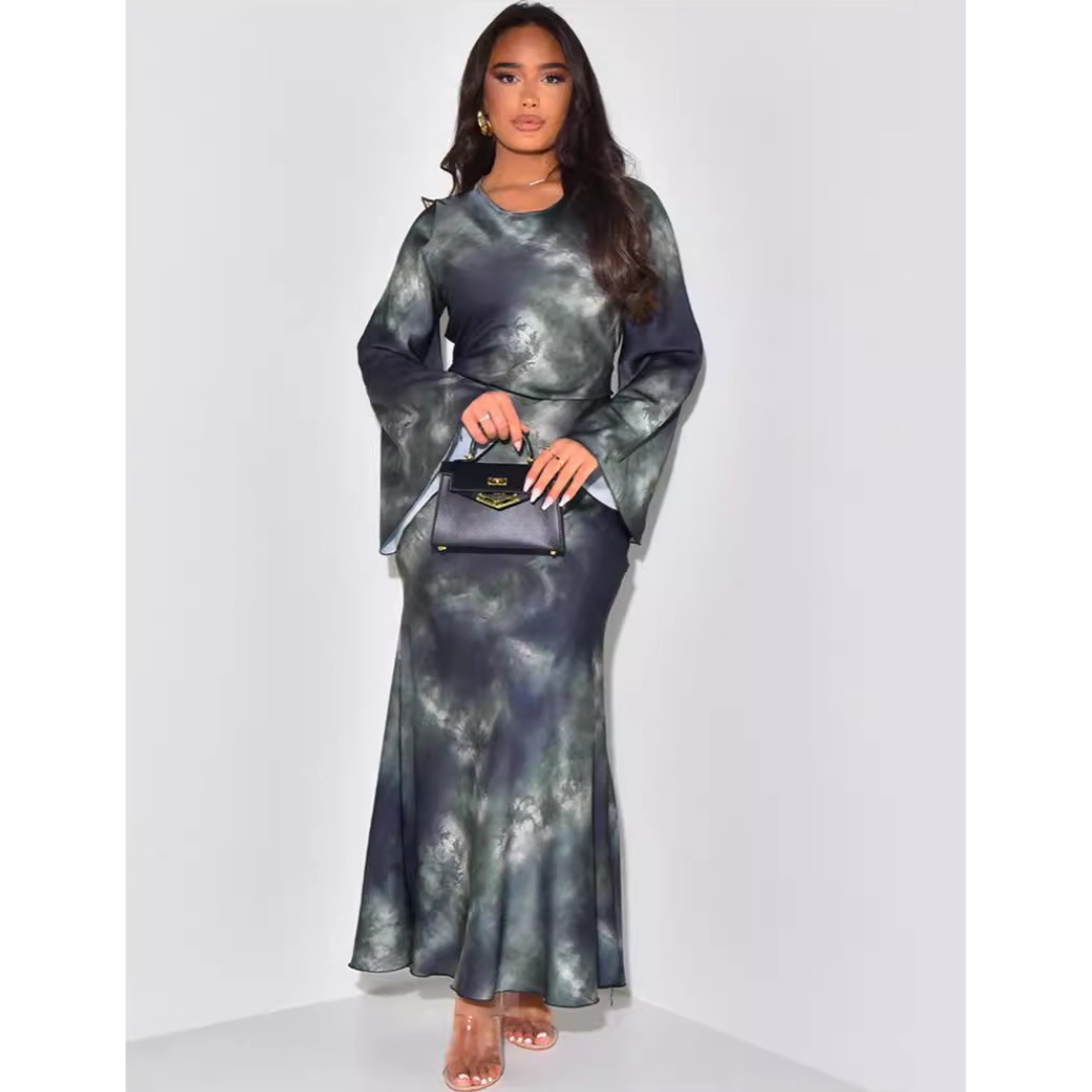 Satin Maxi Dress – Occasion Gown for Weddings & Events