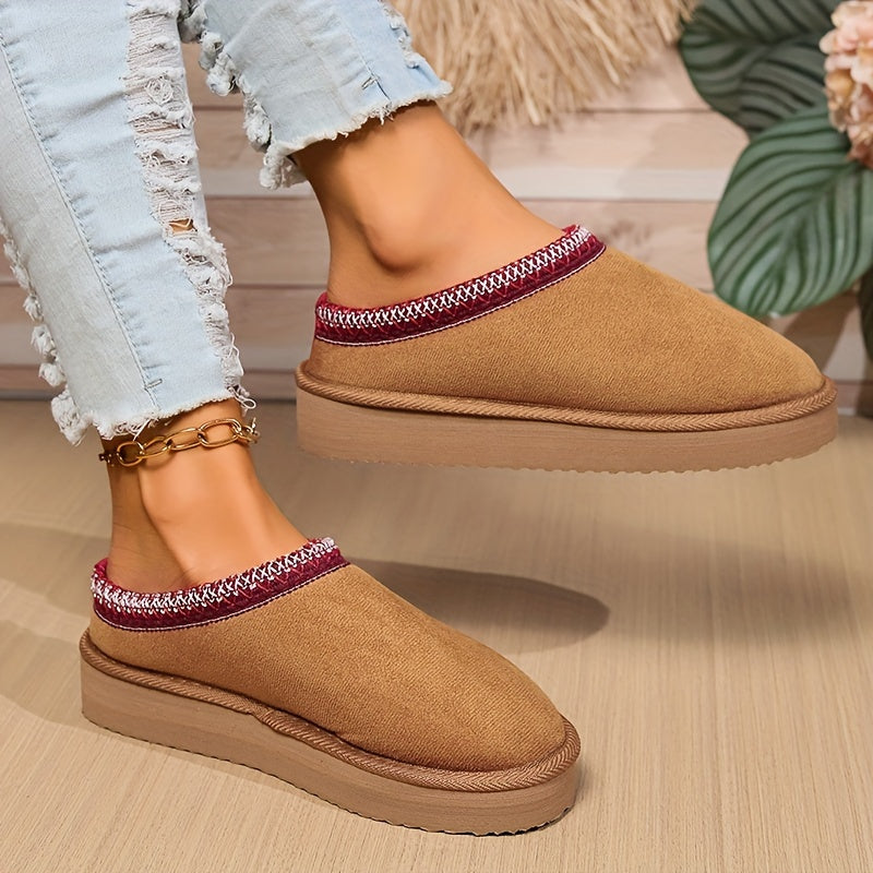 Cosy Slippers with Stitch Detail – Home Comfort, Relaxation