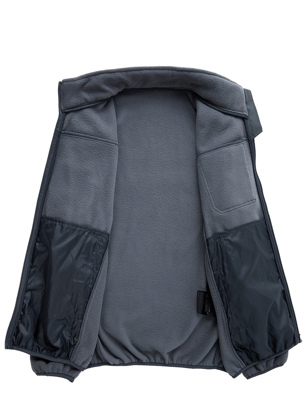 Rugged Full-Zip Outdoor Jacket – Cosy, Durable, Ideal for Camping, Hiking