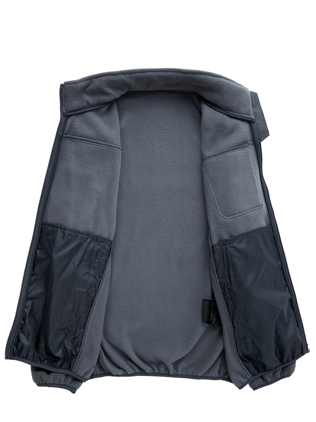 Rugged Full-Zip Outdoor Jacket – Cosy, Durable, Ideal for Camping, Hiking