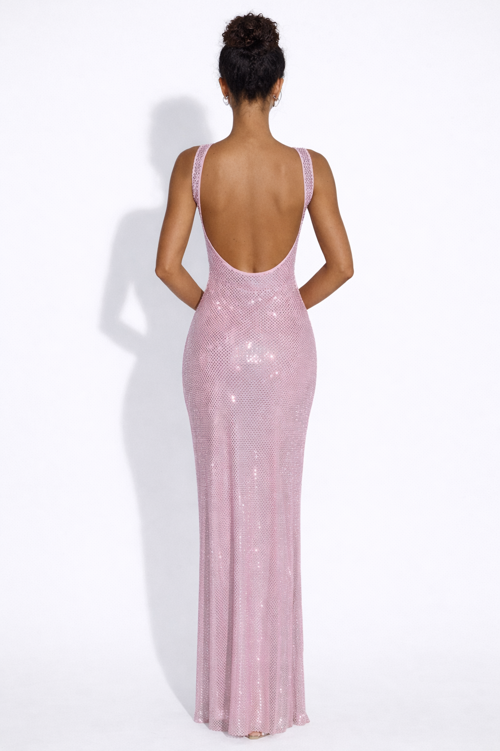 Square-Neck Maxi Dress – Square Neck, Occasion Gown for Weddings & Events