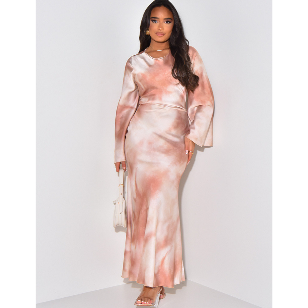 Satin Maxi Dress – Occasion Gown for Weddings & Events