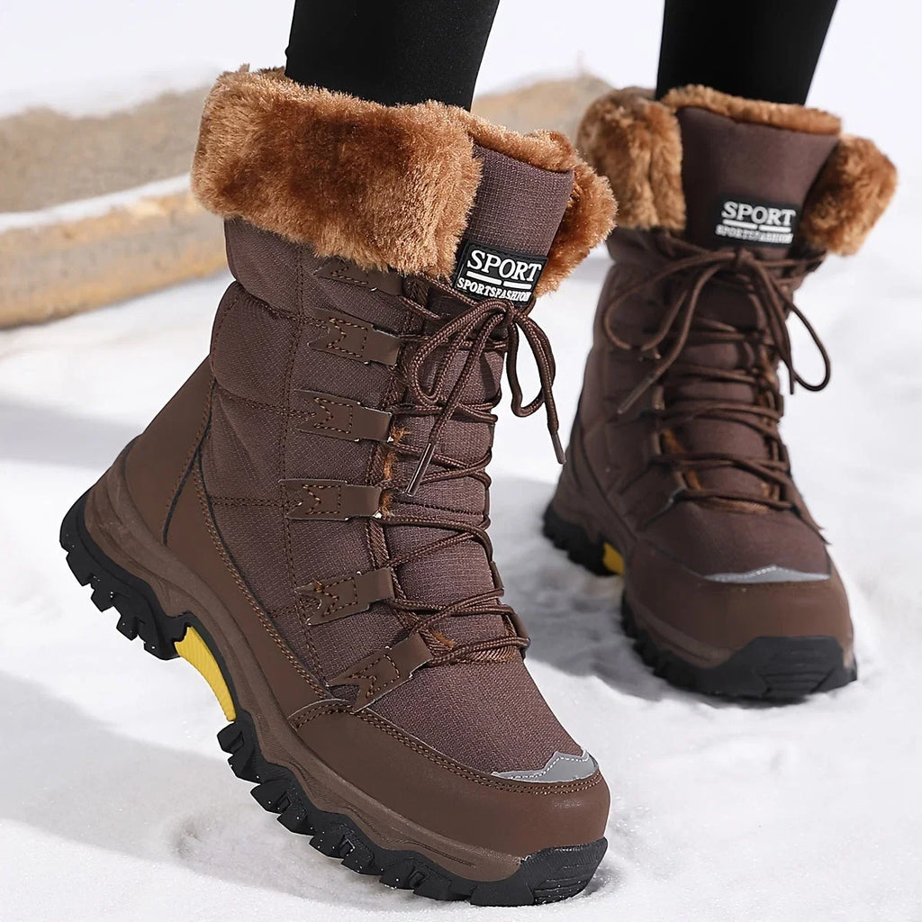 Women's Winter Boots | Cushioned Faux Fur – Snow, Outdoor