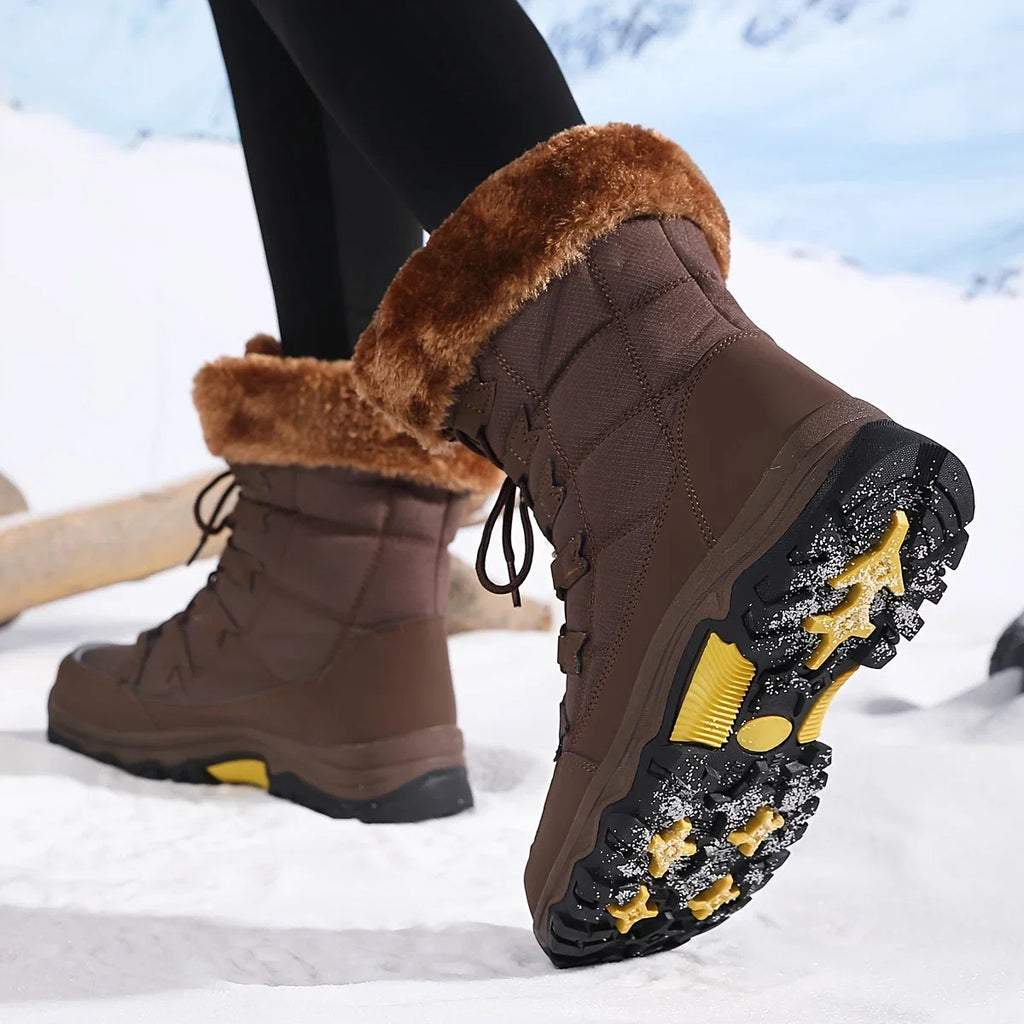 Women's Winter Boots | Cushioned Faux Fur – Snow, Outdoor