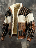 Sherpa-Lined Zip Jacket | Warm, Stylish, Casual – Outdoor, Everyday Wear