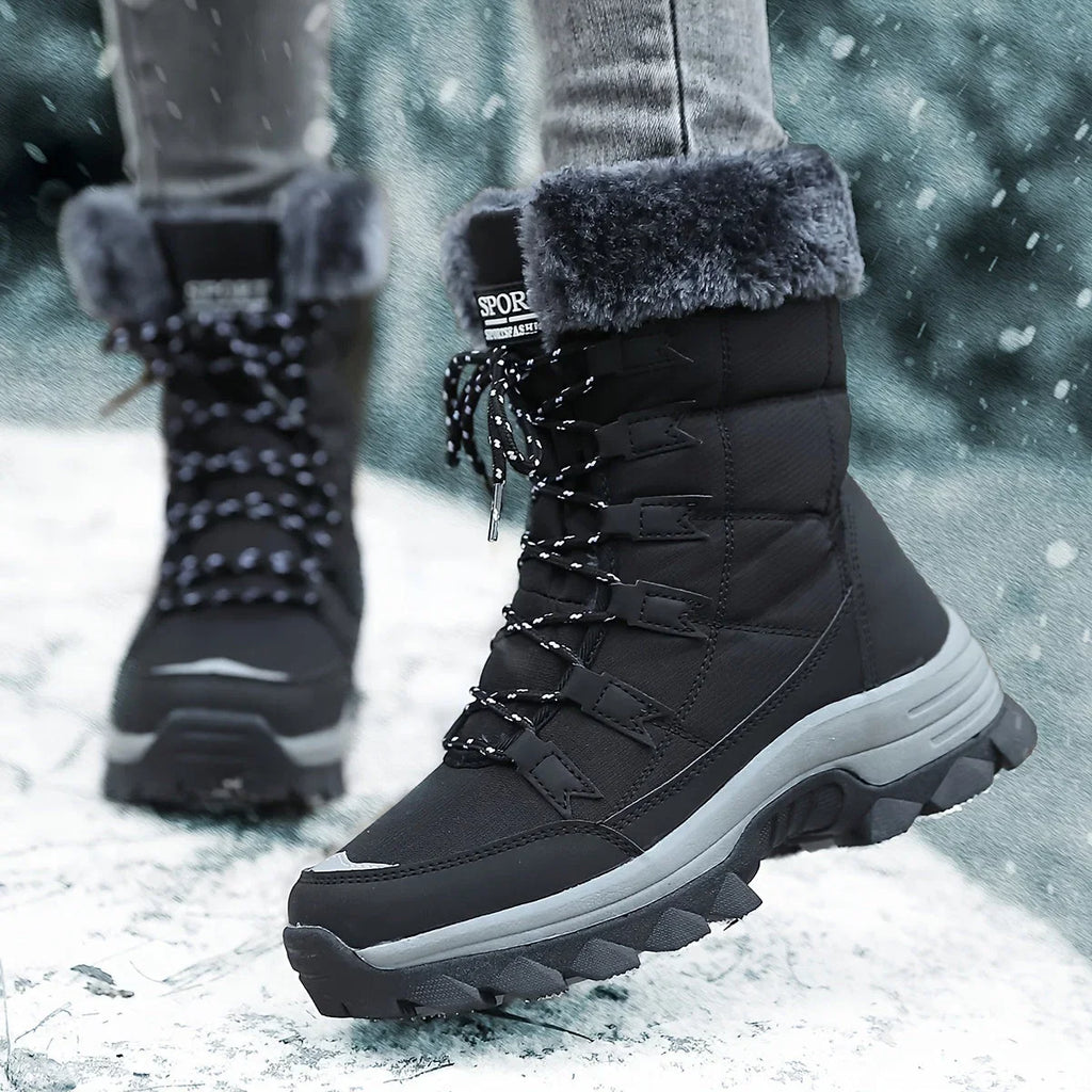 Women's Winter Boots | Cushioned Faux Fur – Snow, Outdoor