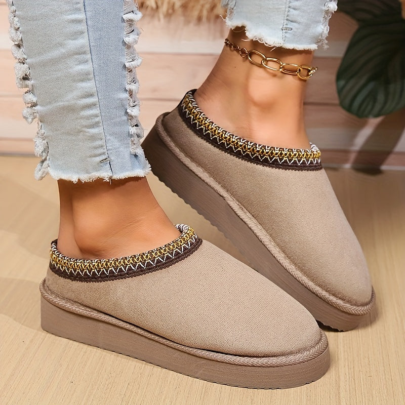 Cosy Slippers with Stitch Detail – Home Comfort, Relaxation