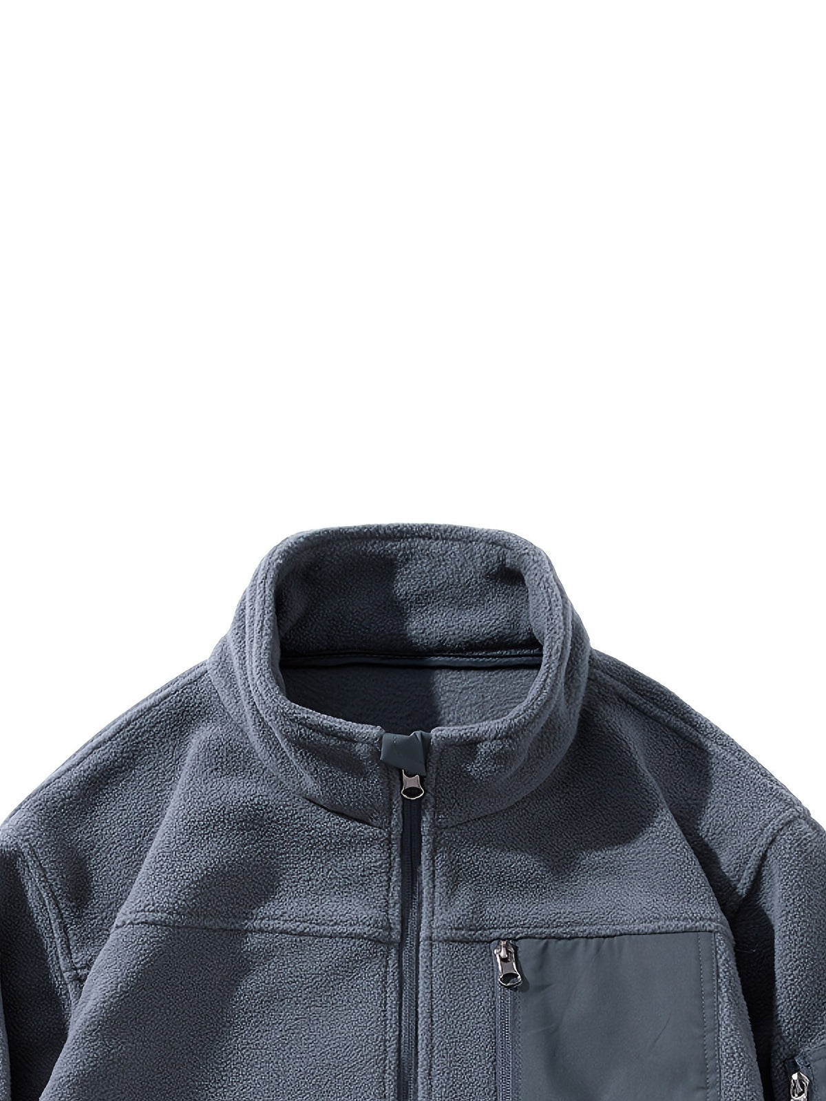 Rugged Full-Zip Outdoor Jacket – Cosy, Durable, Ideal for Camping, Hiking