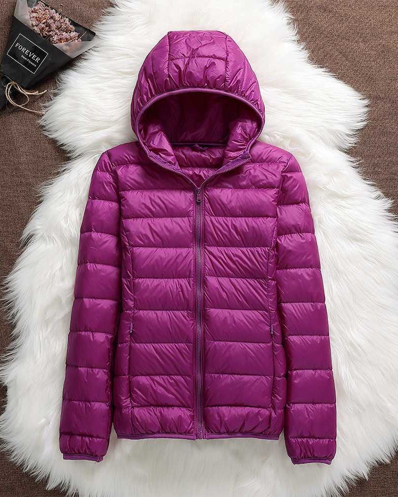 Waterproof Jacket – Lightweight, Insulated, Hooded – Outdoor, Travel