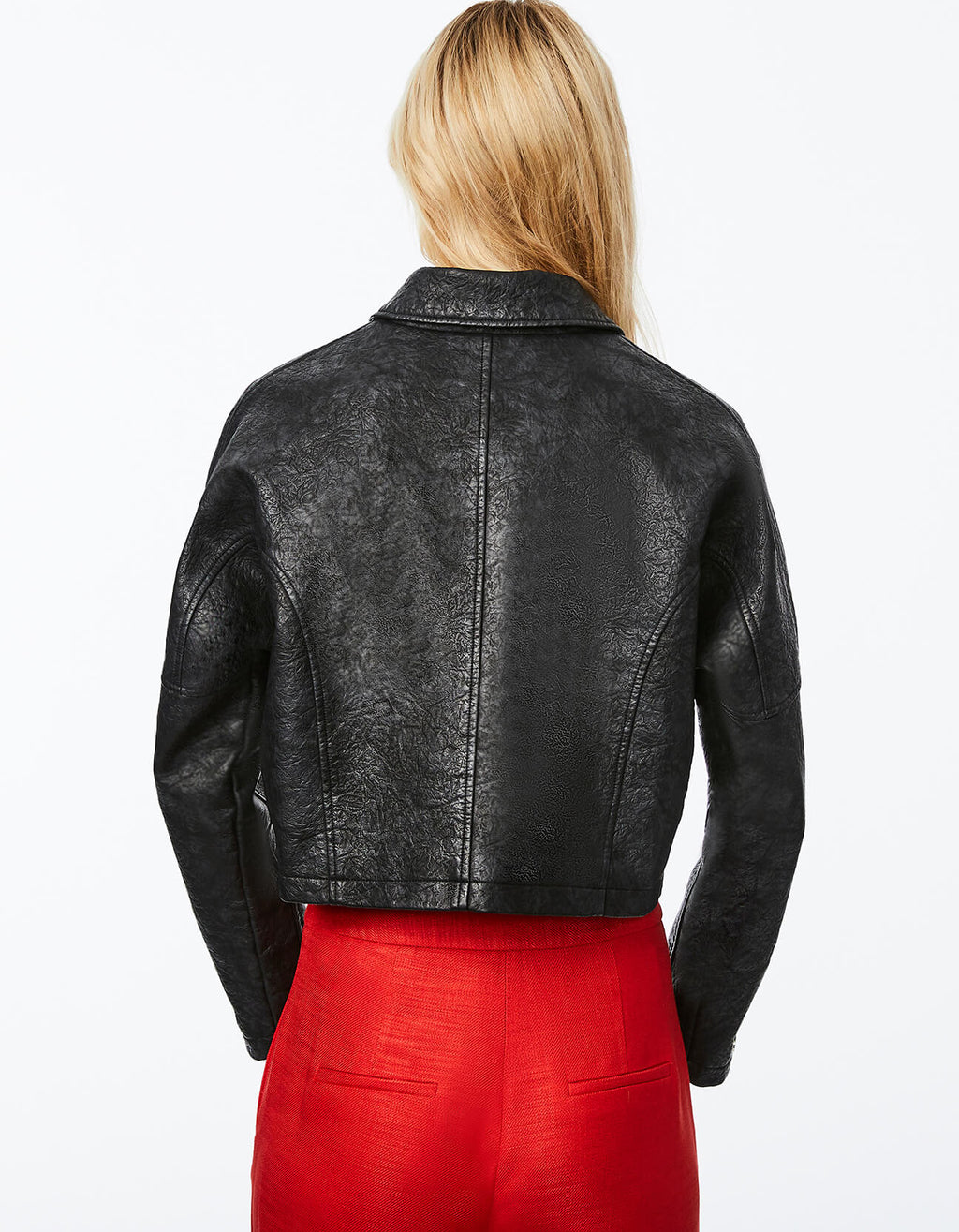 Vegan Leather Biker Jacket – Casual Wear, Everyday Style