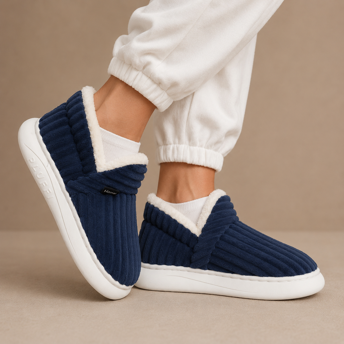 Women's Winter Slippers – Warm Fleece Lined, Slip-On House Shoes – Comfort, Home