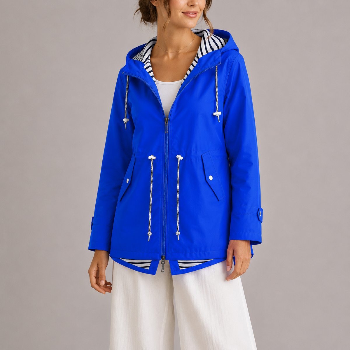 Women's Waterproof Jacket – Stylish Outerwear for Rainy Days, Outdoor Adventures