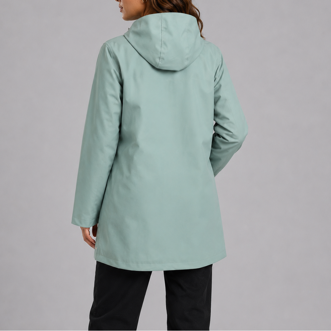 Women's Lightweight Waterproof Raincoat – Outdoor, Travel