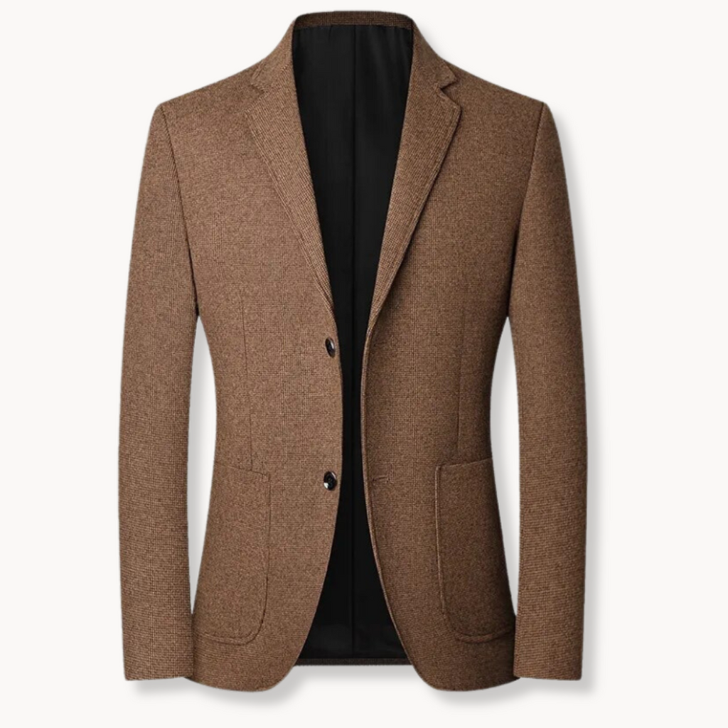 Heritage Classic Blazer in Brown and Navy – Office, Casual Wear