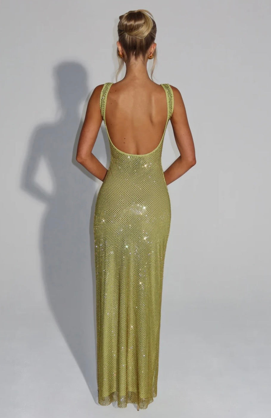 Square-Neck Maxi Dress – Square Neck, Occasion Gown for Weddings & Events