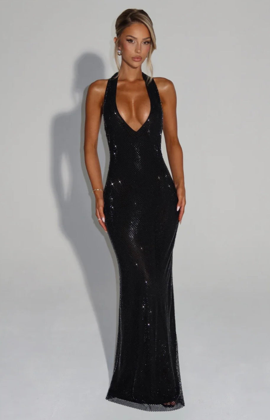 Halter Maxi Dress – Occasion Gown for Weddings & Events