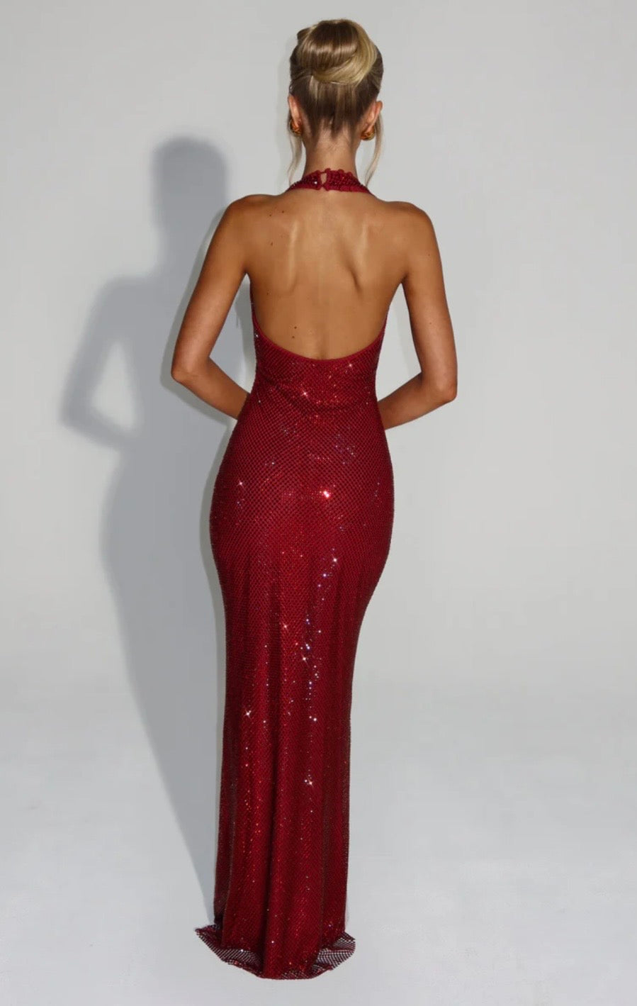 Halter Maxi Dress – Occasion Gown for Weddings & Events