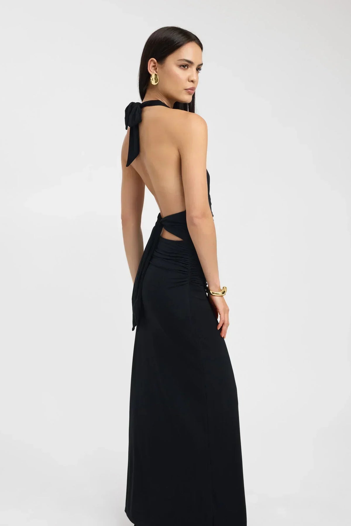 Ruched Maxi Dress – Occasion Gown for Weddings & Events