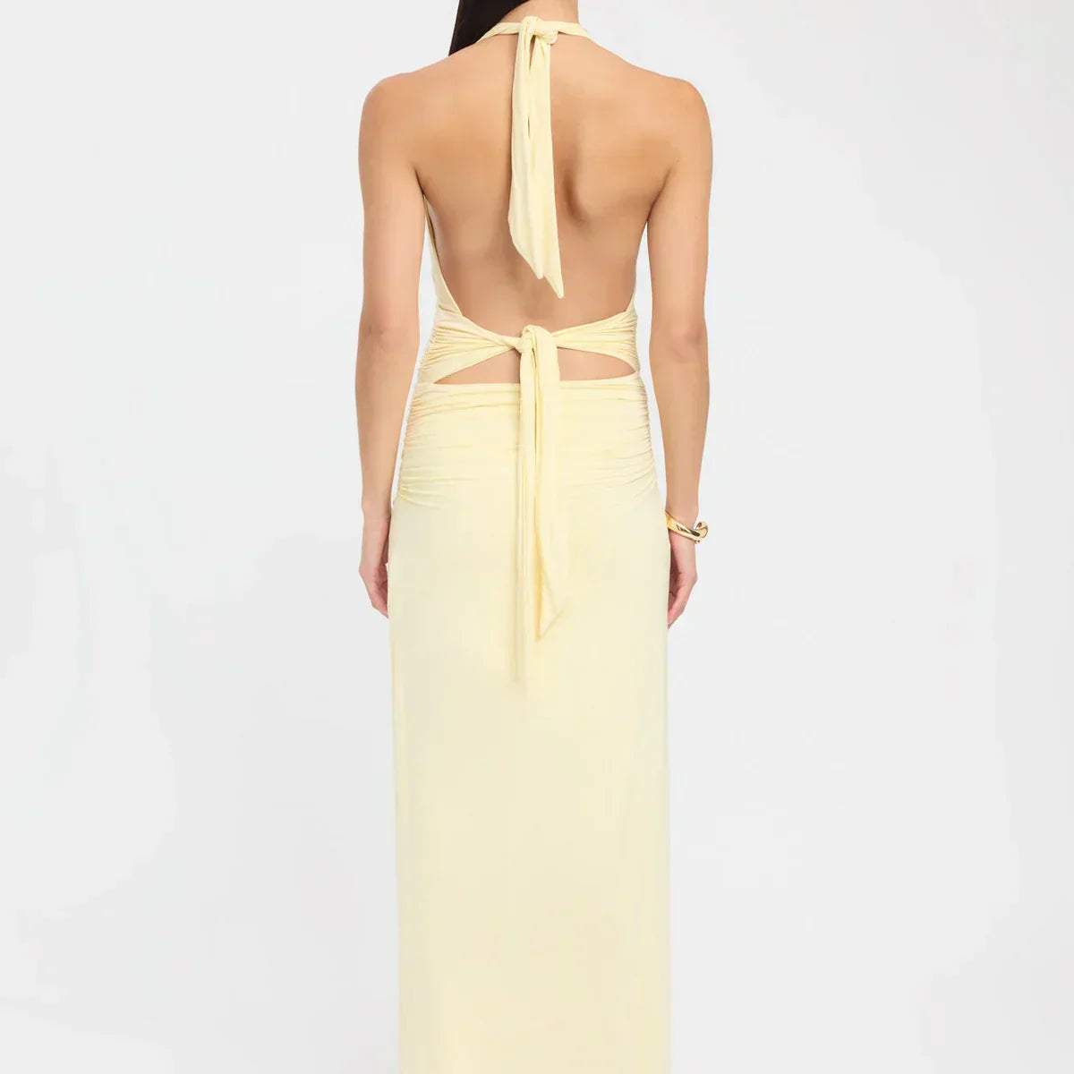 Ruched Maxi Dress – Occasion Gown for Weddings & Events
