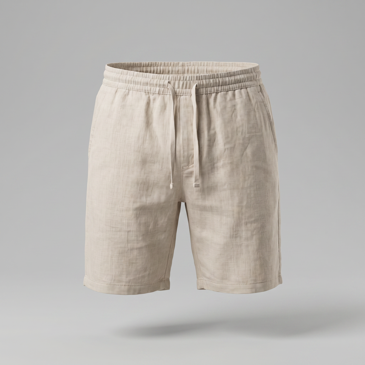 Linen Casual Shorts for Men - Lightweight Summer Wear for Everyday Comfort