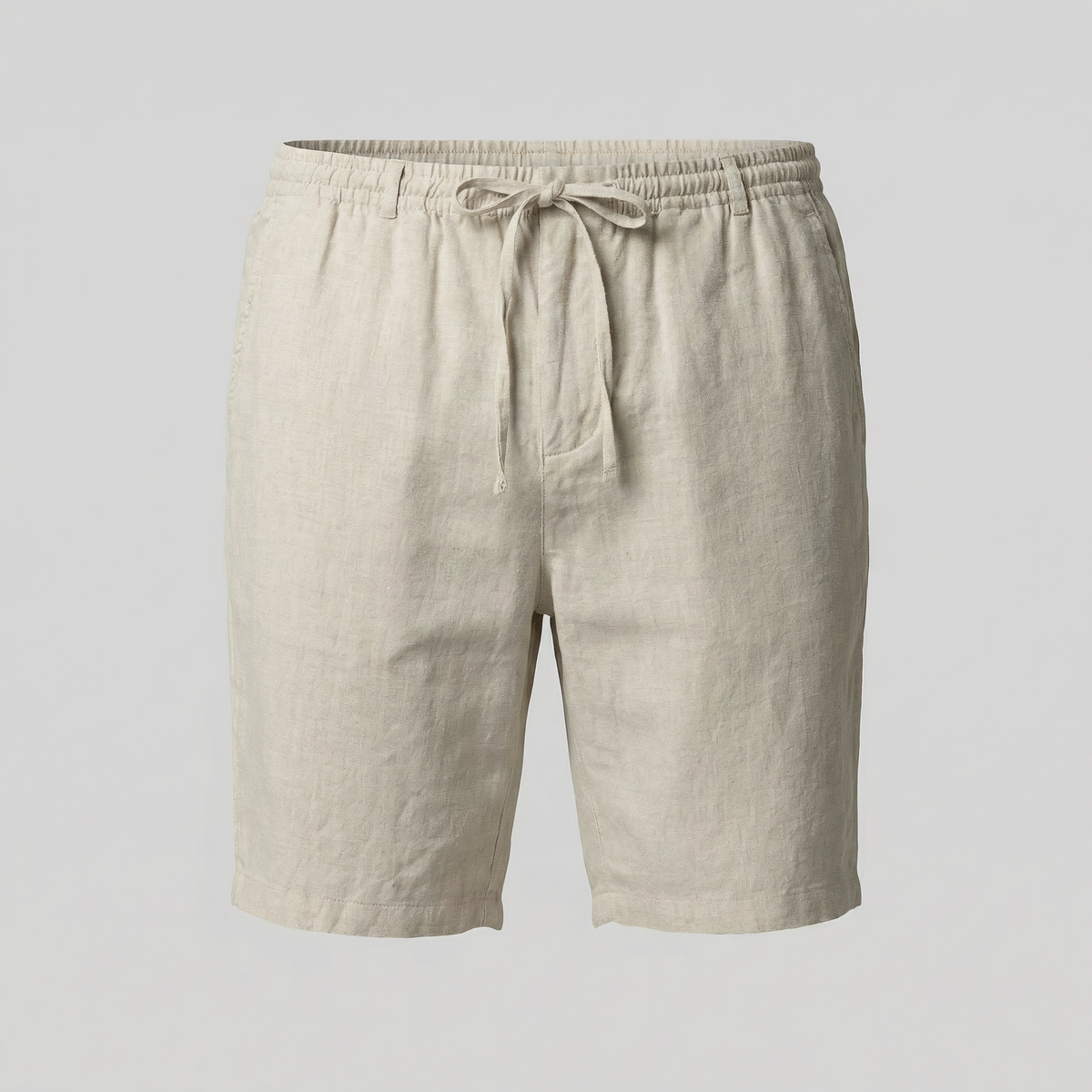 Linen Summer Shorts for Men - Lightweight Casual Wear for Warm Weather