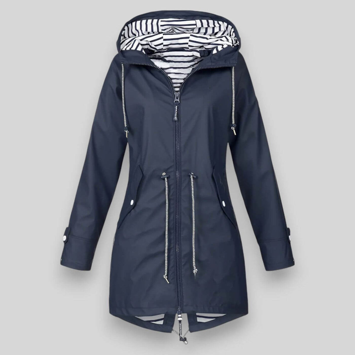 Waterproof Jacket with Hood – Casual Style, Outdoor Wear