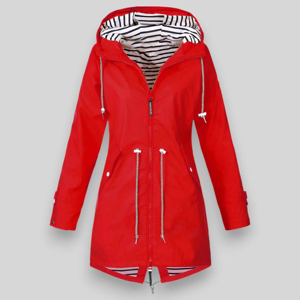 Waterproof Jacket with Hood – Casual Style, Outdoor Wear