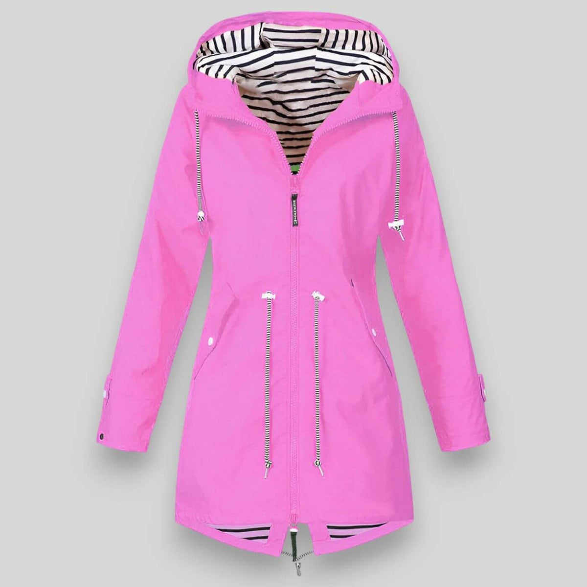 Waterproof Jacket with Hood – Casual Style, Outdoor Wear