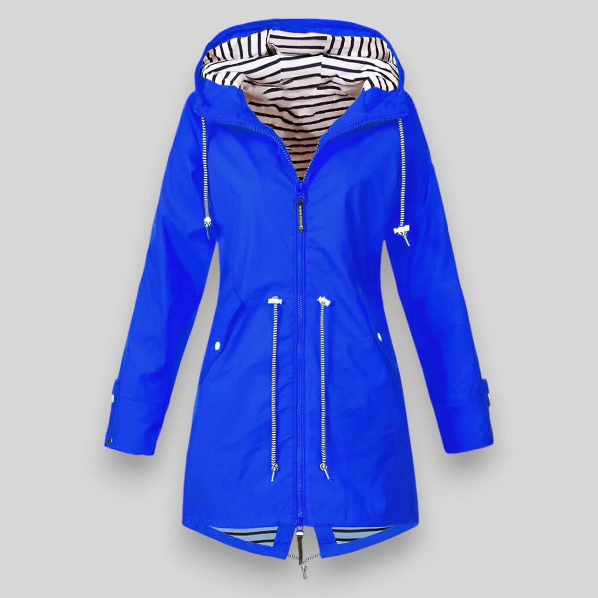 Waterproof Jacket with Hood – Casual Style, Outdoor Wear