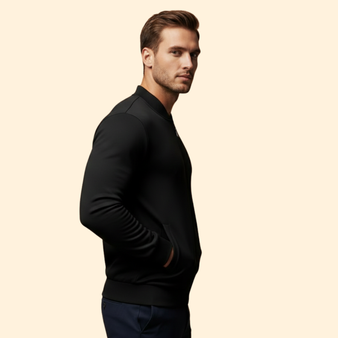 Men’s Sport Bomber Jacket – Casual Wear, Outdoor Activities