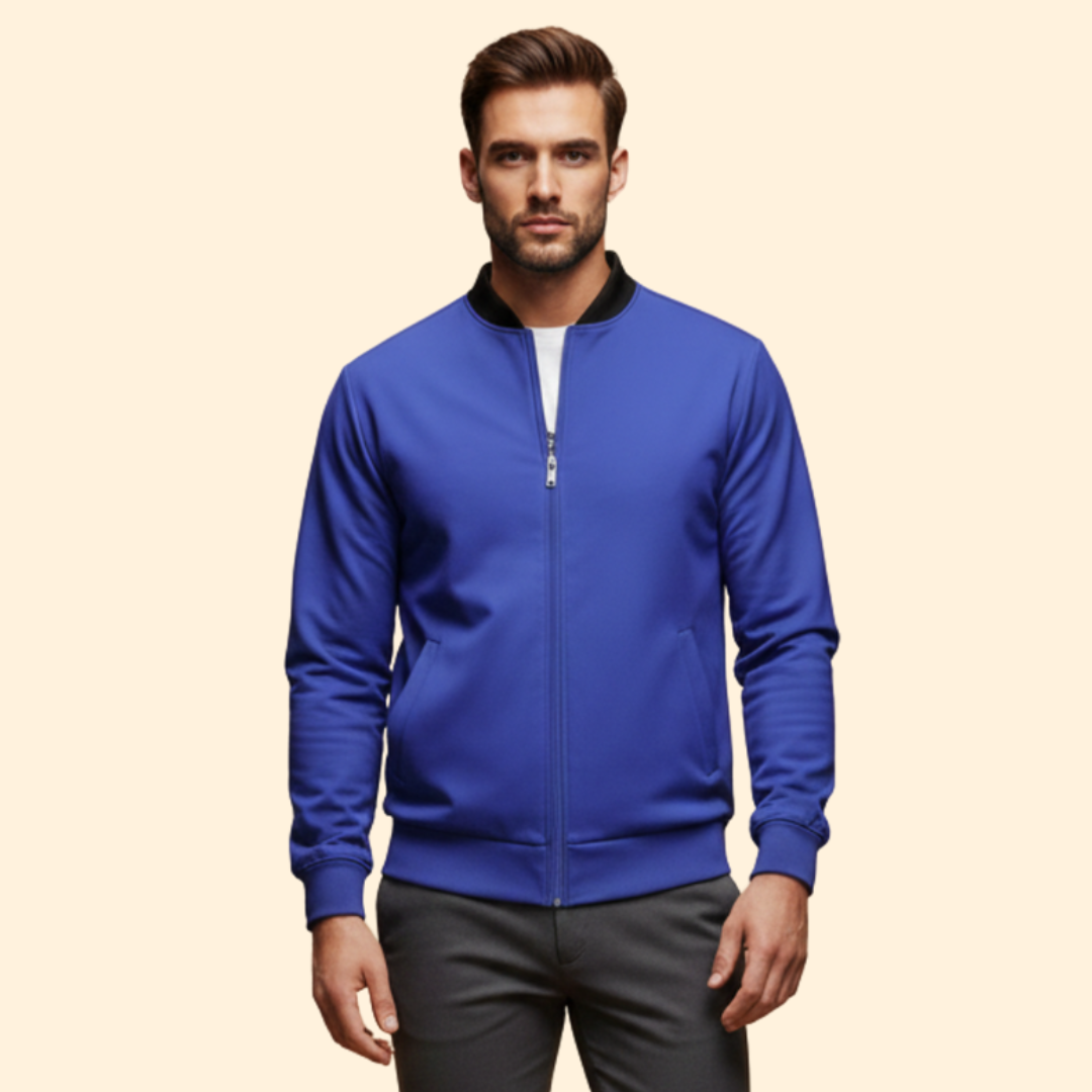 Men’s Sport Bomber Jacket – Casual Wear, Outdoor Activities