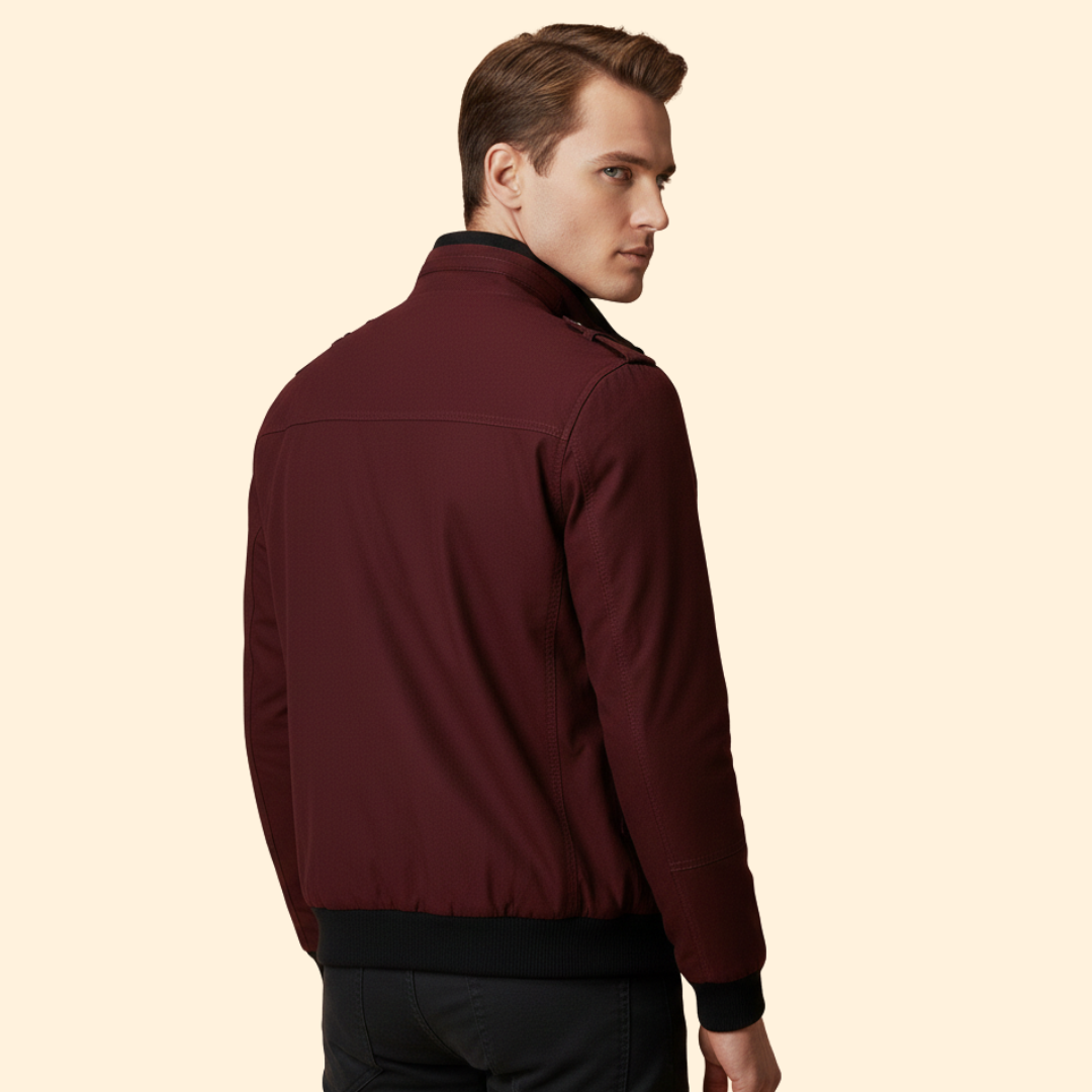 Men’s Relaxed Bomber Jacket – Casual Wear, Everyday Style