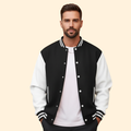 Men's Varsity Bomber Jacket – Casual Wear, Sports Outfits