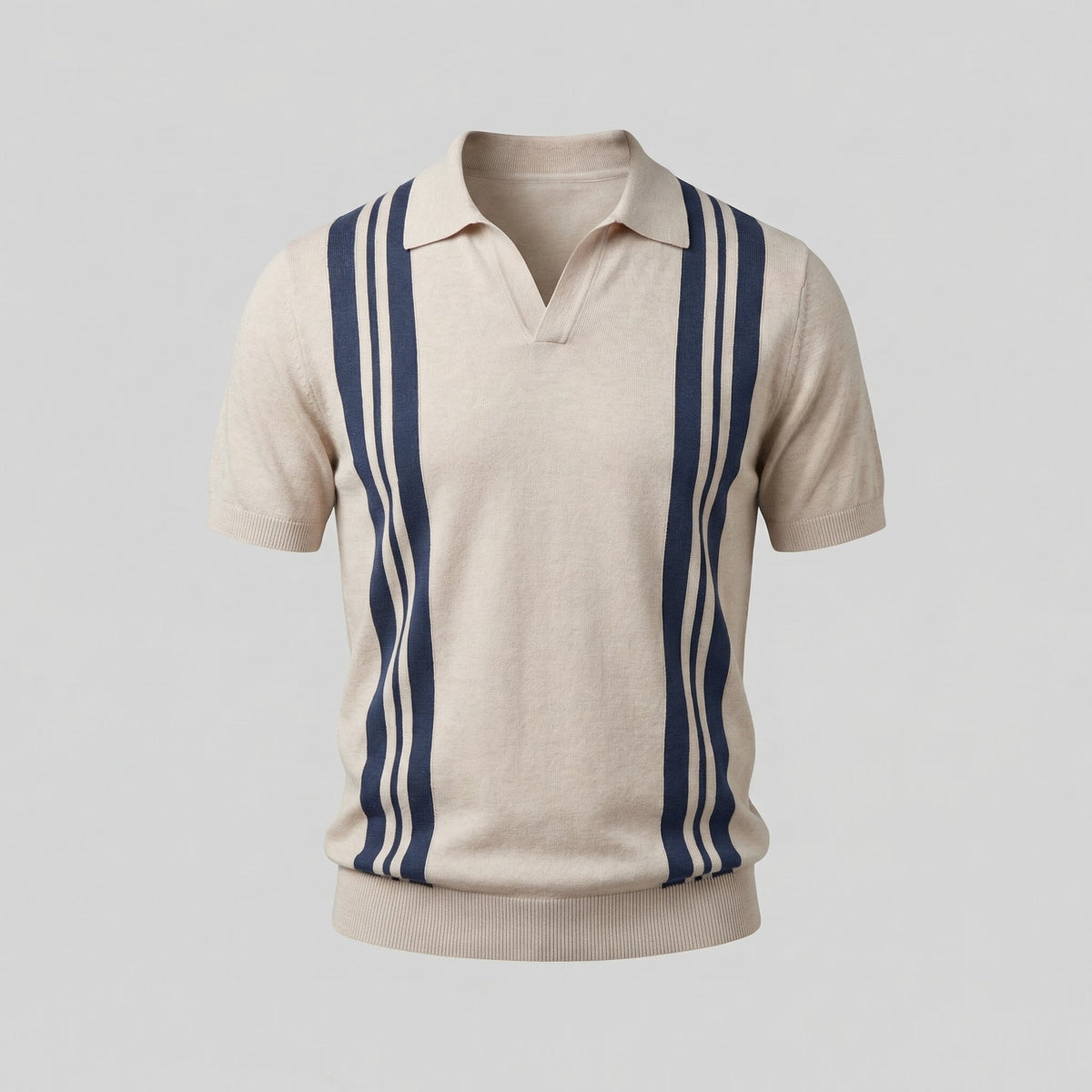 Men's Lightweight Breathable Short Sleeve Polo Shirt for Casual Wear