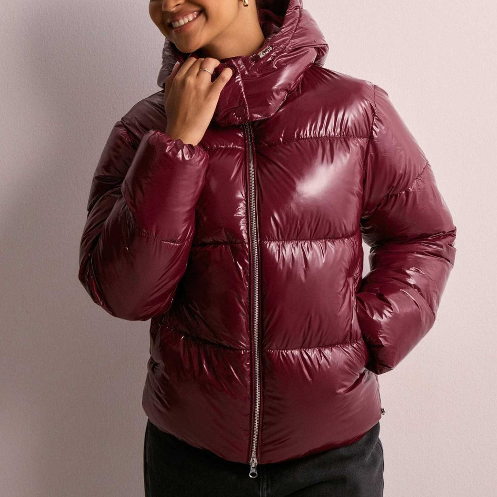 Women's Quilted Puffer Jacket | Hooded, Lightweight Insulation – Casual Wear, Winter Outdoor