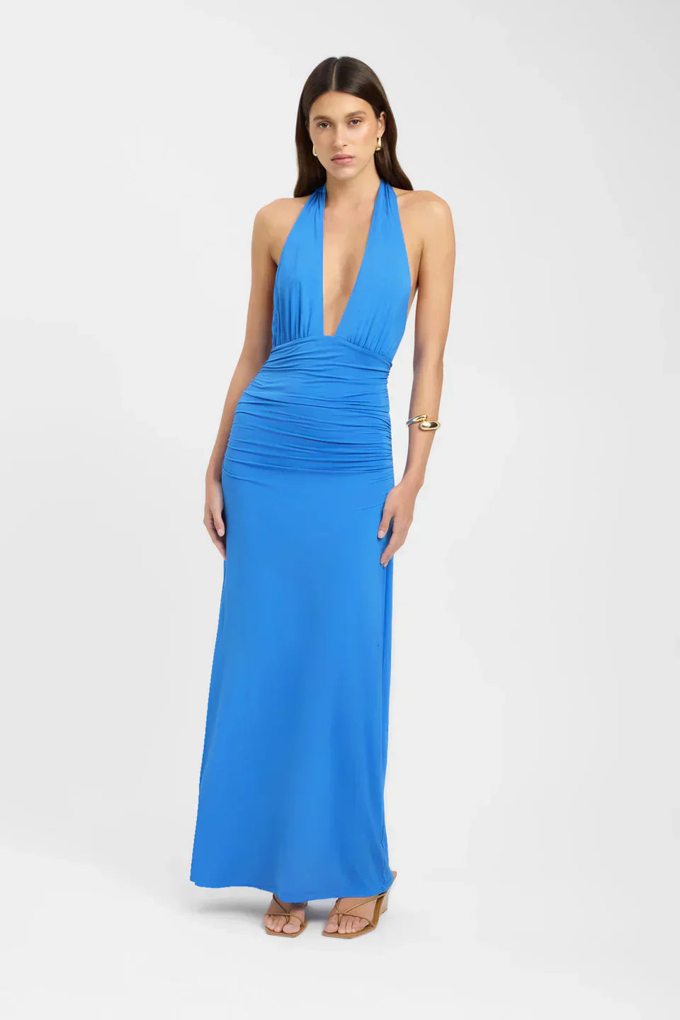 Ruched Maxi Dress – Occasion Gown for Weddings & Events
