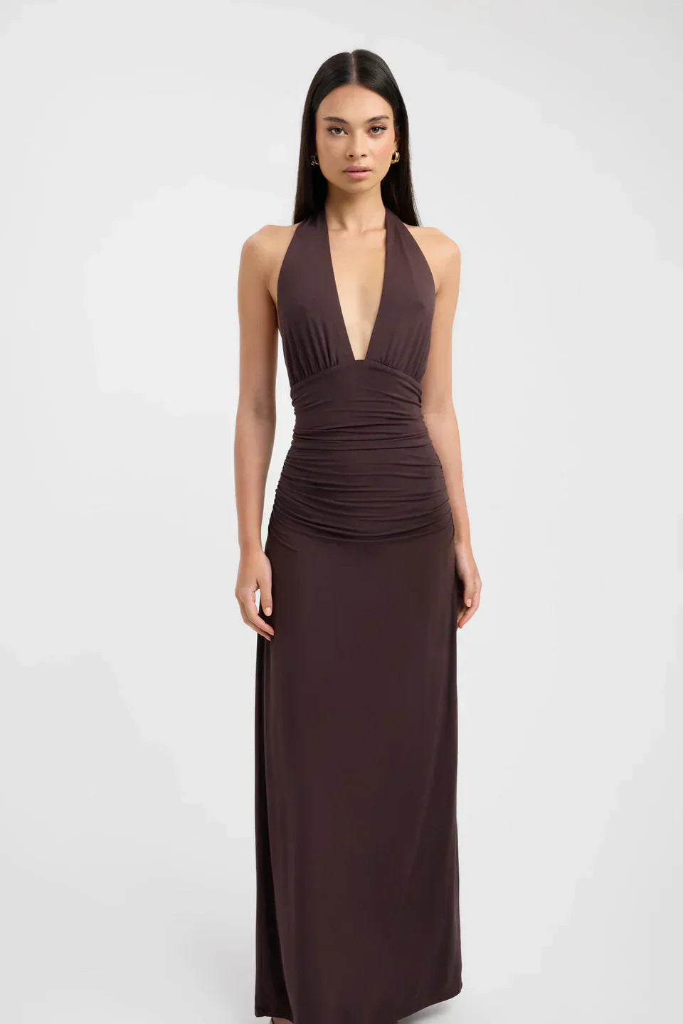 Ruched Maxi Dress – Occasion Gown for Weddings & Events