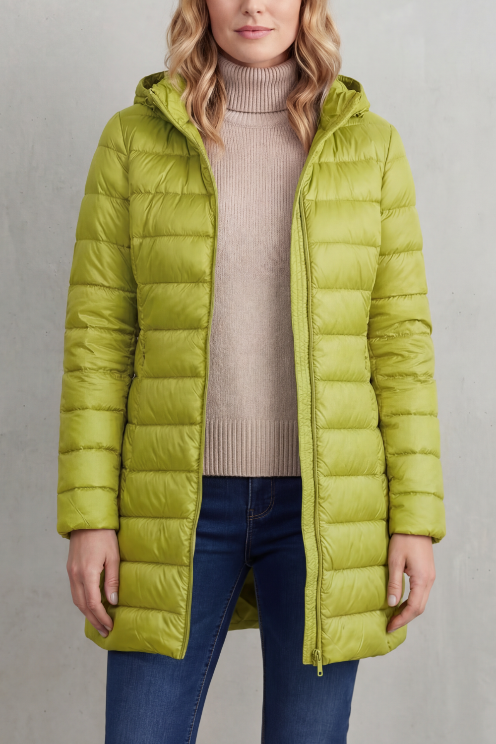 Women's Lightweight Hooded Down Jacket – Cosy Warmth, Outdoor, Daily Wear