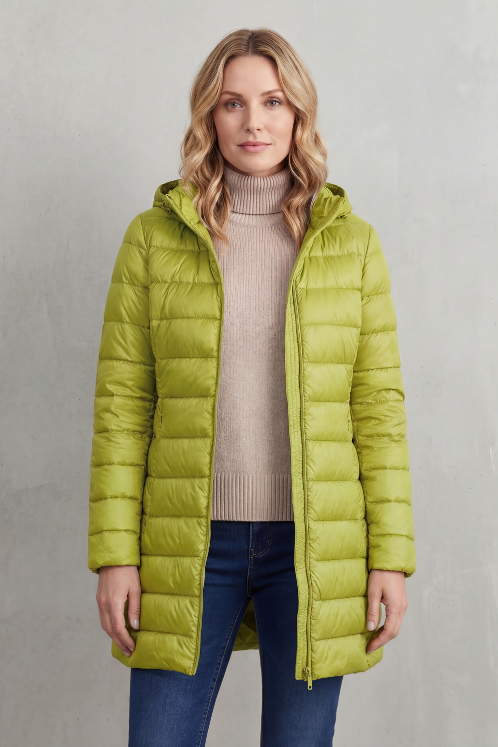 Women's Lightweight Hooded Down Jacket – Cosy Warmth, Outdoor, Daily Wear