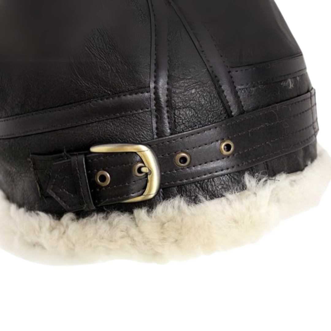 Pilot Jacket with Faux Fur Collar – Casual, Outdoor Wear