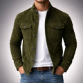 Classic Suede Pocket Jacket – Casual Wear, Everyday Style