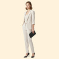 Women's Blazer Trouser Set – Office Wear, Smart Casual
