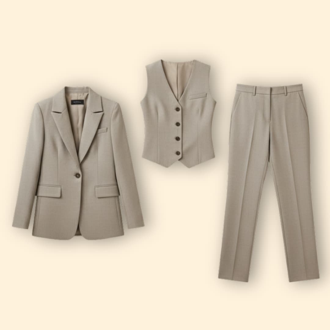 Women’s Blazer with Matching Pants – Office, Casual Wear