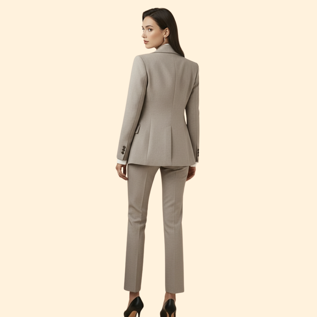 Women’s Blazer with Matching Pants – Office, Casual Wear
