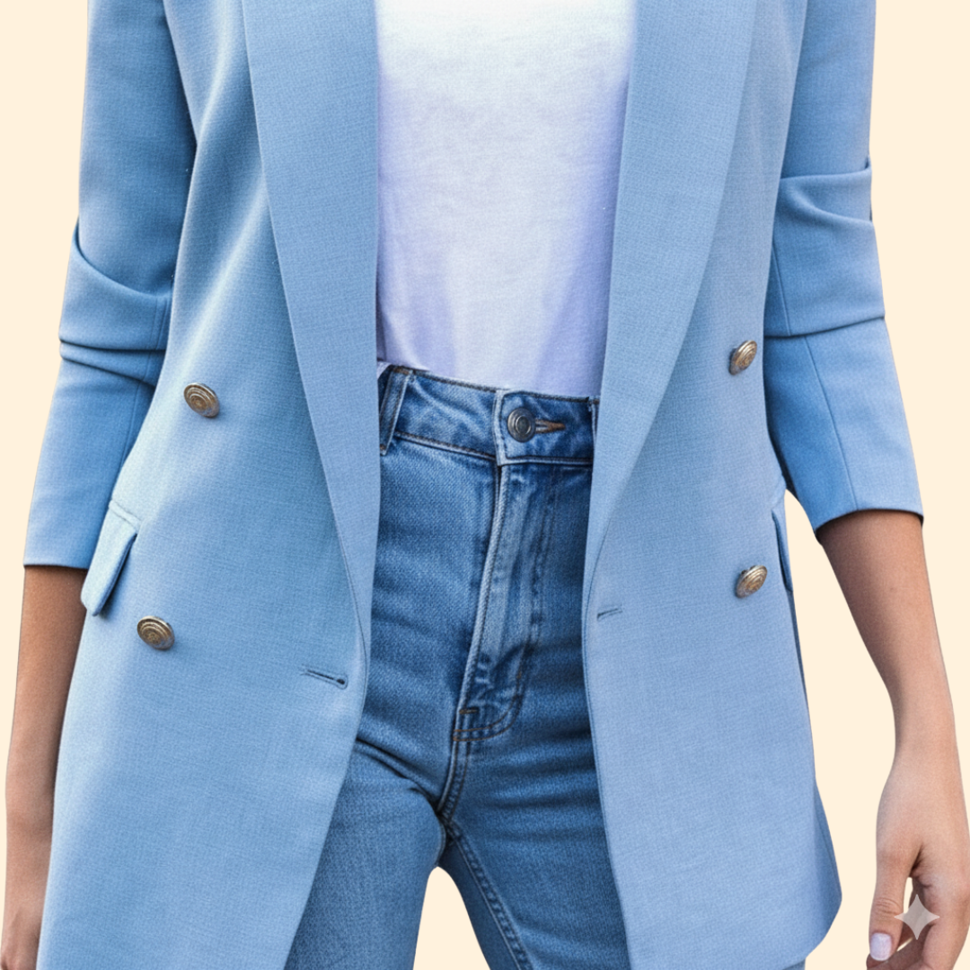 Women’s Blazer with Tailored Fit – Office, Casual Wear