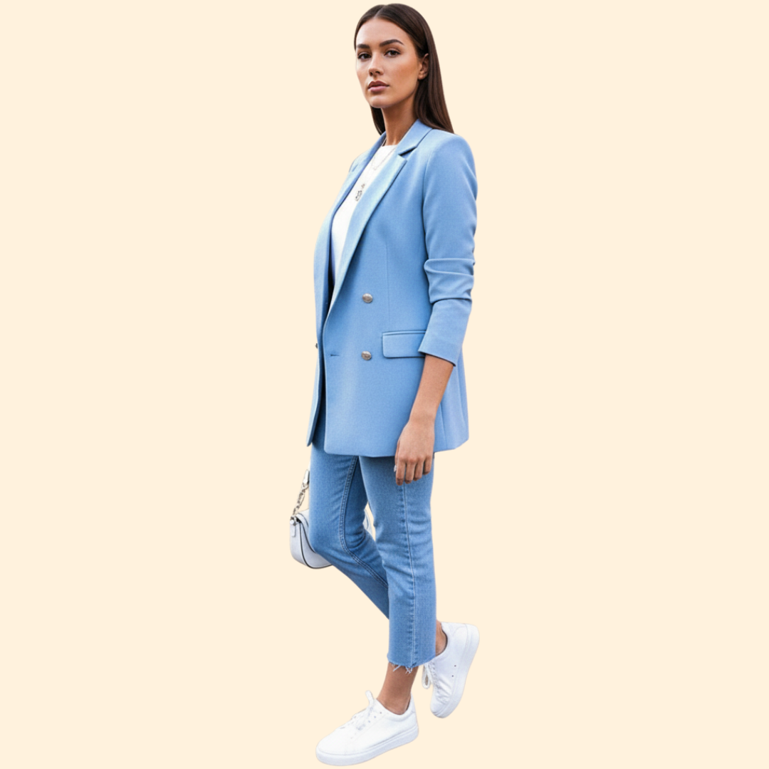 Women’s Blazer with Tailored Fit – Office, Casual Wear