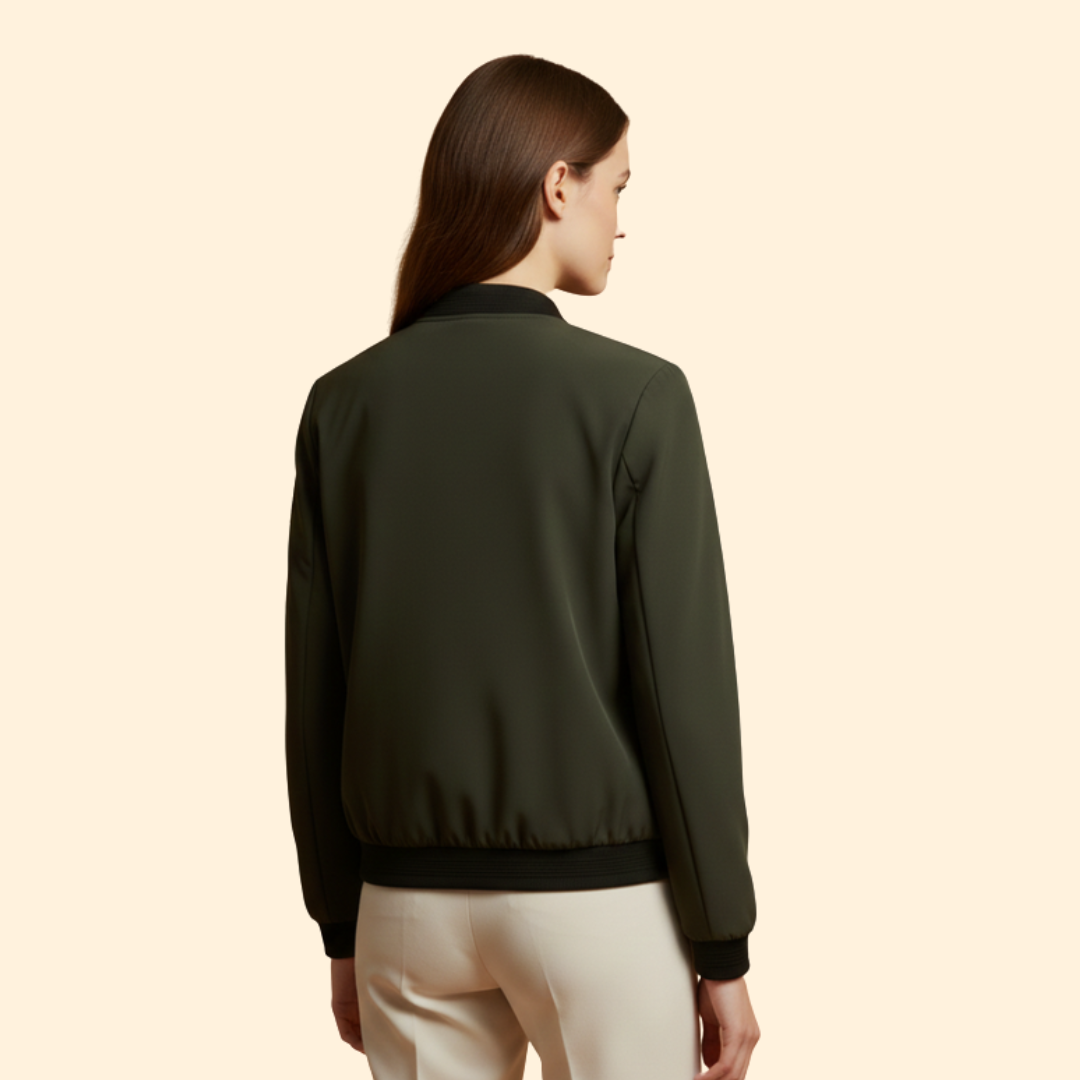 Women's Bomber Jacket – Casual Wear, Everyday Style