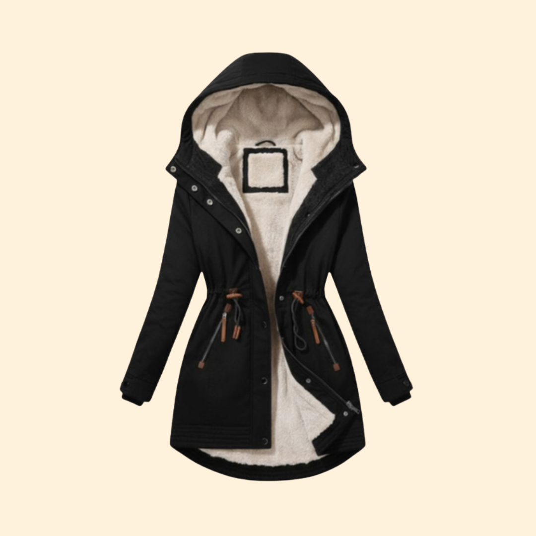 Women’s Hooded Winter Parka – Outdoor, Casual Wear